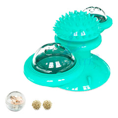 Juguete Placa Giratoria Para Gatos Interactivo Tpr Ecológico