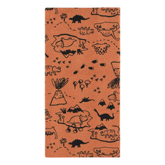 Mantas Gerber Algodón Naranja Set 4 Piezas Suaves Para Bebé