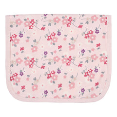 Set 3 Baberos Orgánicos Gerber 100% Algodón Rosa Cobertura Talla Osz