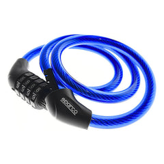 Candado Sparco Se804bl Para Bicicleta Ligero Y Seguro Color Azul
