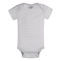 Pañalero Gerber Pack 3 Piezas Gris Body Algodón Ropa Bebé
