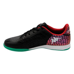 Tenis Fútbol Sala Kappa Kombat Player Hombre Negro Verde