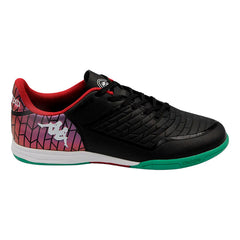 Tenis Fútbol Sala Kappa Kombat Player Hombre Negro Verde