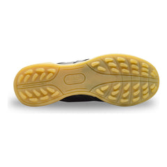 Tenis Fútbol Rápido Manriquez Tachones Turf Suela Hule Negro