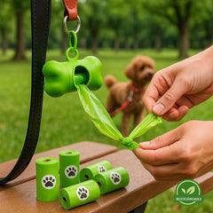 Bolsas Para Perro Ecológicas Domore 20 Rollos Con 15 Bolsas
