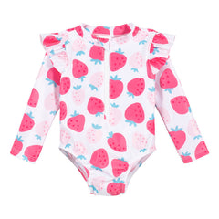 Traje De Baño Gerber Upf 50+ Protección Solar 1 Pieza Niña