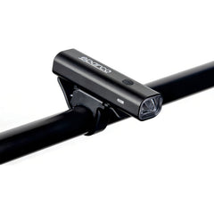 Luz Delantera Recargable 400 Lúmenes Para Bicicleta Sparco Color Negro