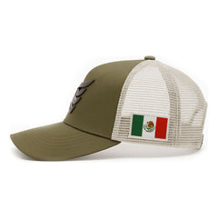 Gorra Para Hombre Knite Fuerza Armada Estilo Militar Color Gris Diseño De La Tela Lisa Talla Único