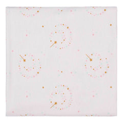 Set 5 Mantas Gerber Algodón Rosa Blanco Suaves Para Bebé