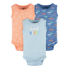 Pañalero Gerber Conjunto 3 Piezas Pañalero Body Bebé