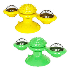 Juguete Placa Giratoria Para Gatos Interactivo Tpr Ecológico