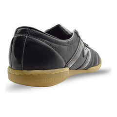 Tenis Fútbol Rápido Manriquez Tachones Turf Suela Hule Negro