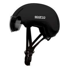 Casco Sparco Ciclismo Led Integrado Gafas Magnéticas Ligero