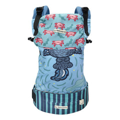 Portabebé Ergonómico Nukú Gabardina La Rebozería Bebé Aa