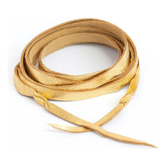 Pulsera De Piel Unisex Con Baño De Oro Vangania Gratitud