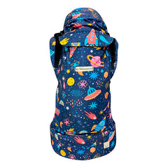 Portabebé Ergonómico La Rebozería Nukú Dryfit Bebé Ao Color Azul