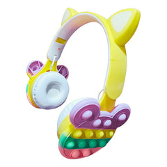 Audífonos Bluetooth Orejitas Led Pop It B30