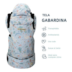 Portabebé Ergonómico Nukú Gabardina La Rebozería Bebé Ac