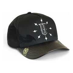 Gorra Black Angels Vago Style Negra Ajustable Y Artesanal Color Negro Talla Único Liso