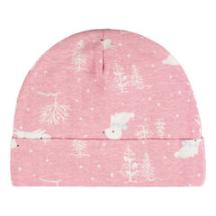 Gorro Gerber Rosa Bebé Pack 4 Piezas Recién Nacido Talla 3-6 M