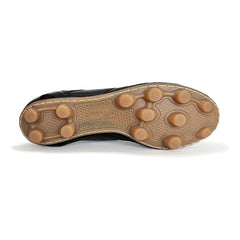 Tachones De Fútbol Manríquez Negro Suela Ámbar