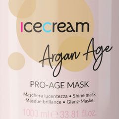 Mascarilla Inebrya Argan Age 1000ml Hidratación Y Brillo