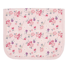 Set 3 Baberos Orgánicos Gerber 100% Algodón Rosa Cobertura