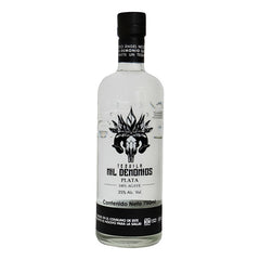 Tequila Cristalino 100% Agave 750ml Mil Demonios Plata Origi