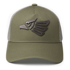 Gorra Para Hombre Knite Fuerza Armada Estilo Militar Color Gris Diseño De La Tela Lisa Talla Único