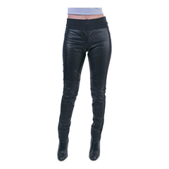 Leggings Piel Borrego Castelli Dama Skinny Elástico Costados