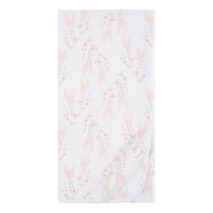 Mantas Gerber Algodón Gris Rosa Blanco Set 5 Piezas Bebé