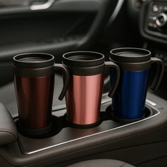 Set 3 Termos Domore Plástico Reutilizable 450 Ml Colores