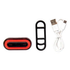 Luz Trasera Recargable Para Bicicleta 50 Lúmenes Sparco