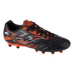 Tenis Fútbol Joma Powerful 2401 Tachos Fg Césped Firme Negro
