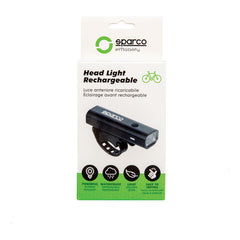 Luz Delantera Recargable 400 Lúmenes Para Bicicleta Sparco