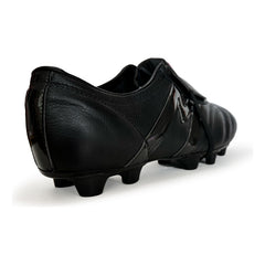 Tachones De Fútbol Manríquez Piel Suela Tpu Negro
