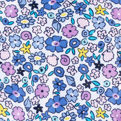 Traje De Baño Gerber 1 Pieza Morado Azul Upf 50+ Niña