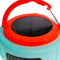 Lampara Camping Panel Solar Recargable Emergencia Buytiti - Blanco
