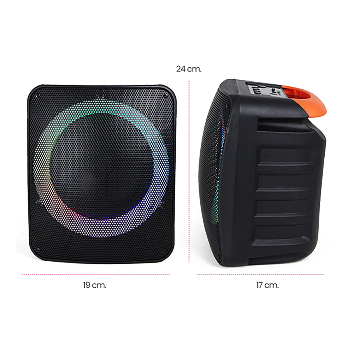 Bocina Bluetooth Portatil Fol Fs-l1165 - Negro