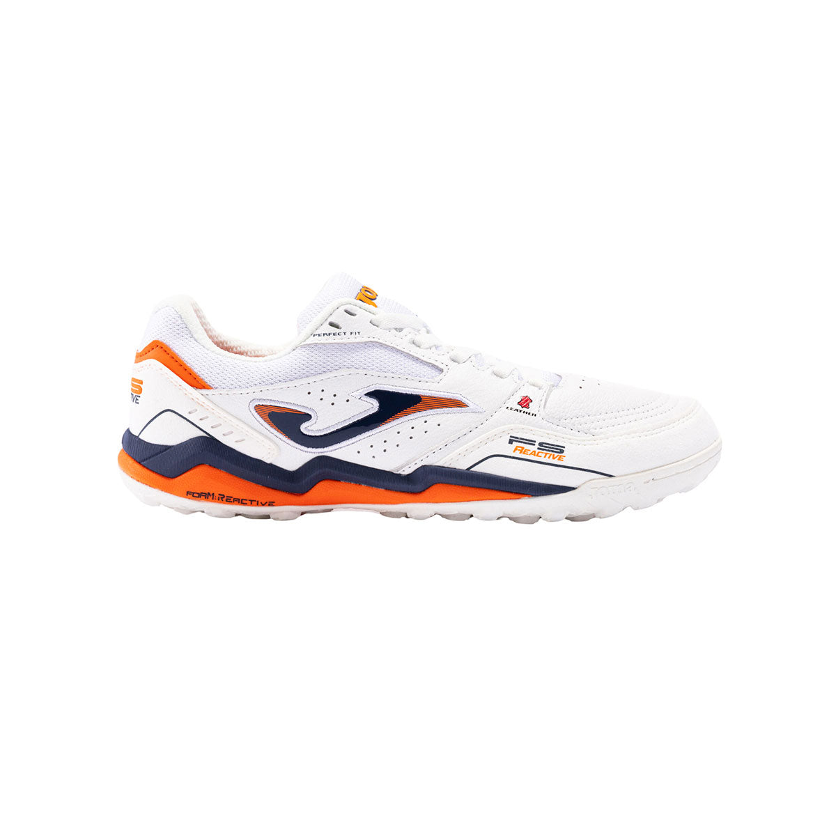 Tenis Futbol Rapido Joma FS REACTIVE Turf Blanco/Azul 30 MX