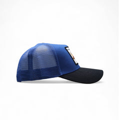 Gorra Animal Farm Alligator azul ajustable estilo camionero Knite