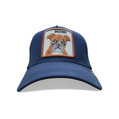 Gorra Animal Farm Boxer azul ajustable estilo camionero Knite