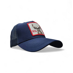Gorra Animal Farm Buck azul ajustable estilo camionero Knite