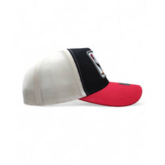 Gorra Animal Farm Cock negro rojo ajustable camionero Knite