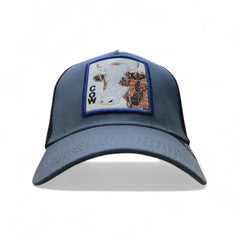 Gorra Animal Farm Cow gris ajustable estilo camionero Knite