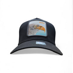 Gorra Animal Farm Eagle negro ajustable estilo camionero Knite