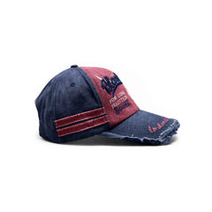 Gorra Knite Black Rebel vintage para hombre estampada