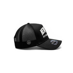 Gorra Hombre Trucker Malla Negra Knite New York Bordada