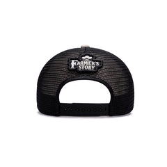 Gorra Barn Red Trucker Ajustable Estilo Granja Farmer Agro blanco