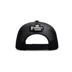 Gorra Barn Red Trucker Ajustable Estilo Granja Farmer Agro negro